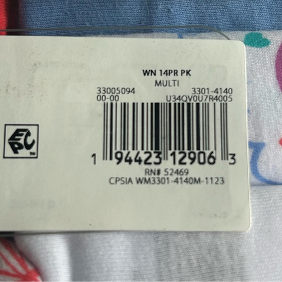 28pr. Girls Wonder Nation Hipster Underwear Size 14 (2/14pk bundle) - Picture 4 of 4